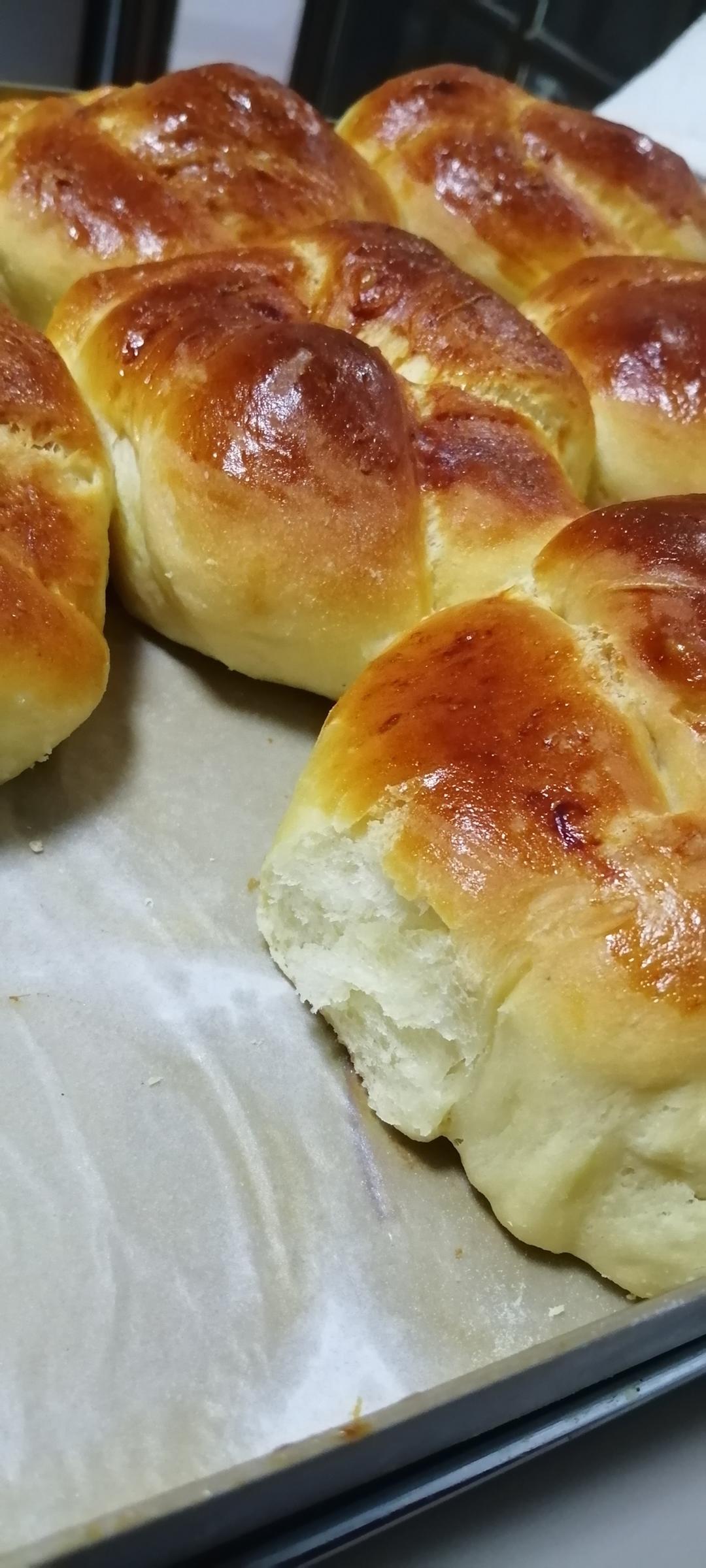 老面包 （普通面粉/中筋面粉+植物油/玉米油/黄油 各种规格版）