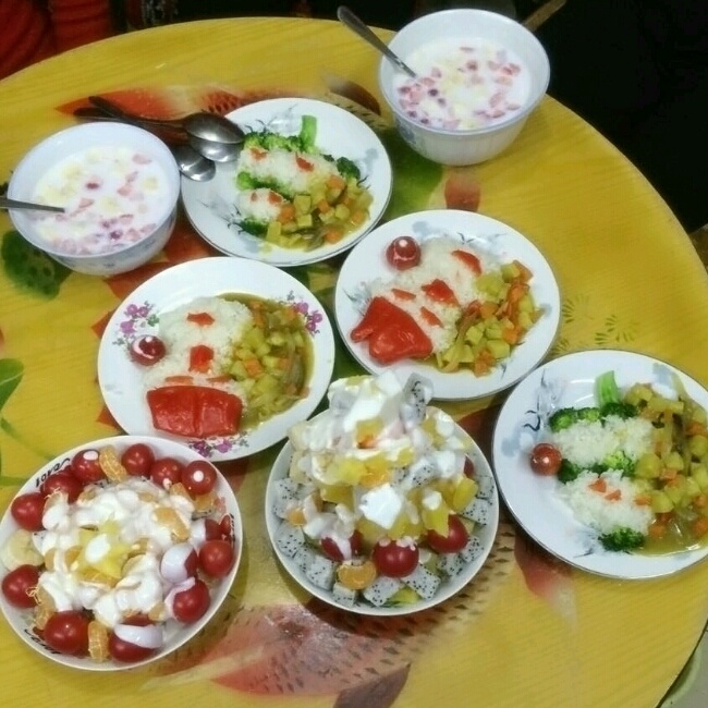 圣诞老人番茄蛋饭