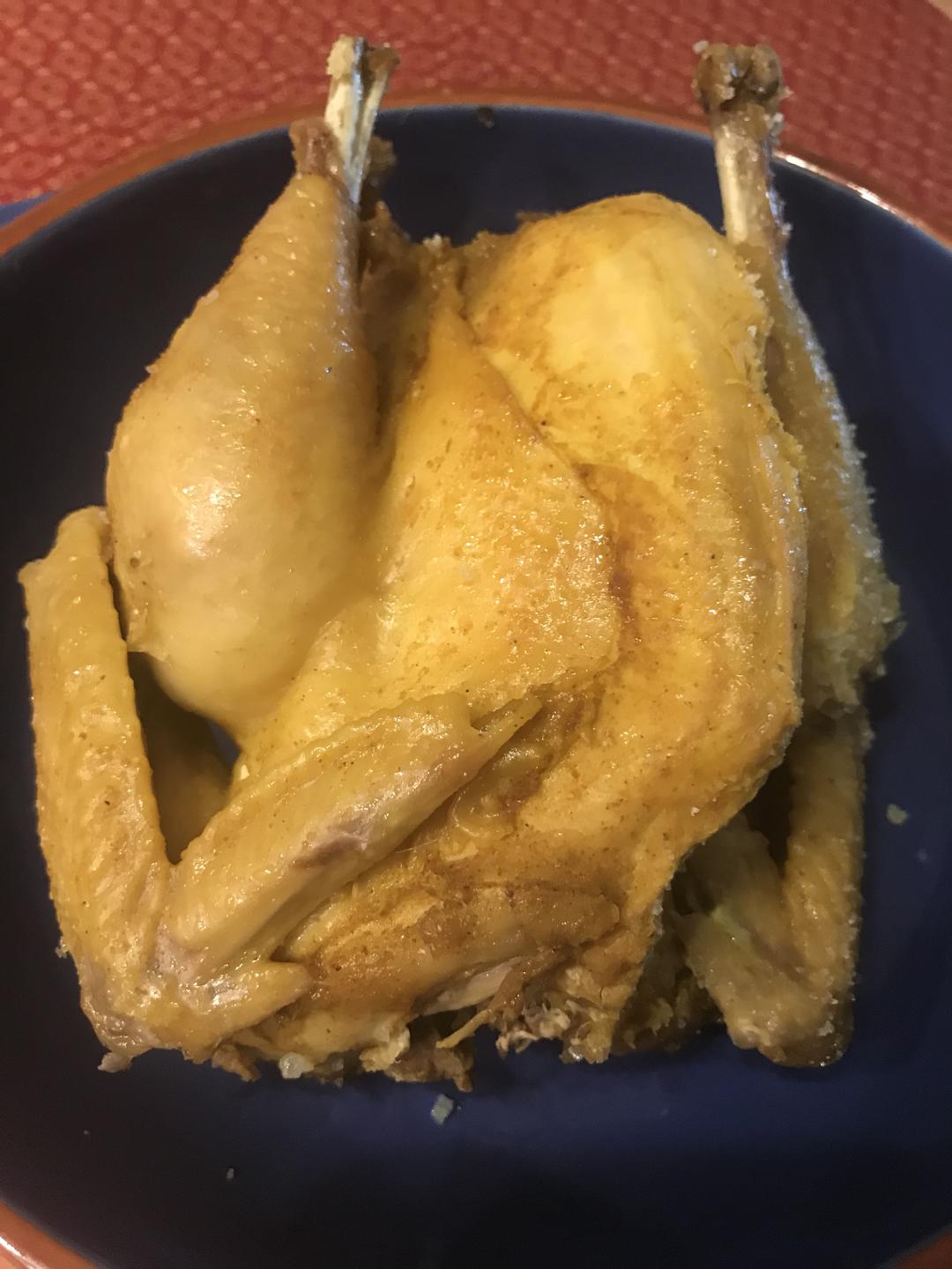 纸包盐焗鸡