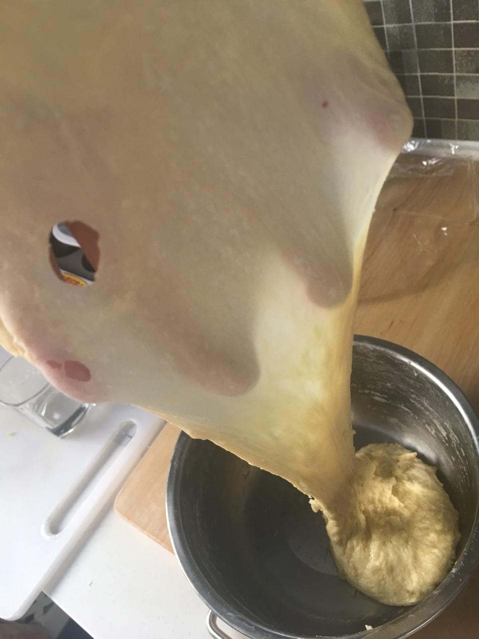 纯奶手撕吐司的做法 步骤1