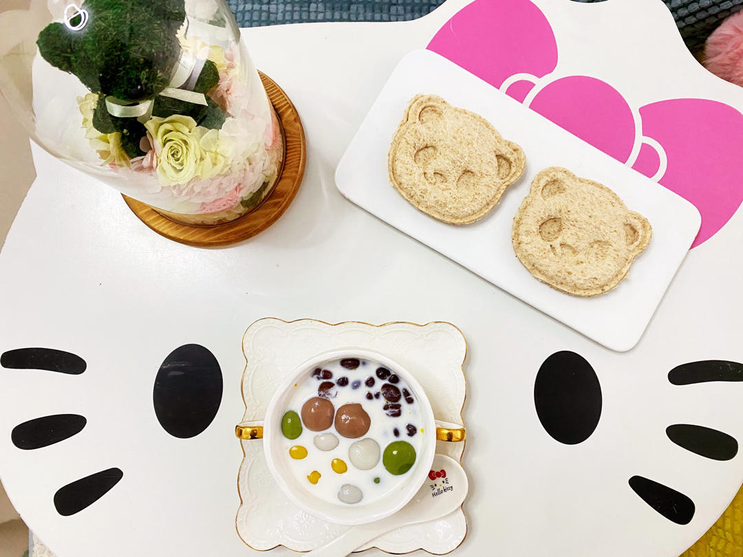 奶香红豆小丸子