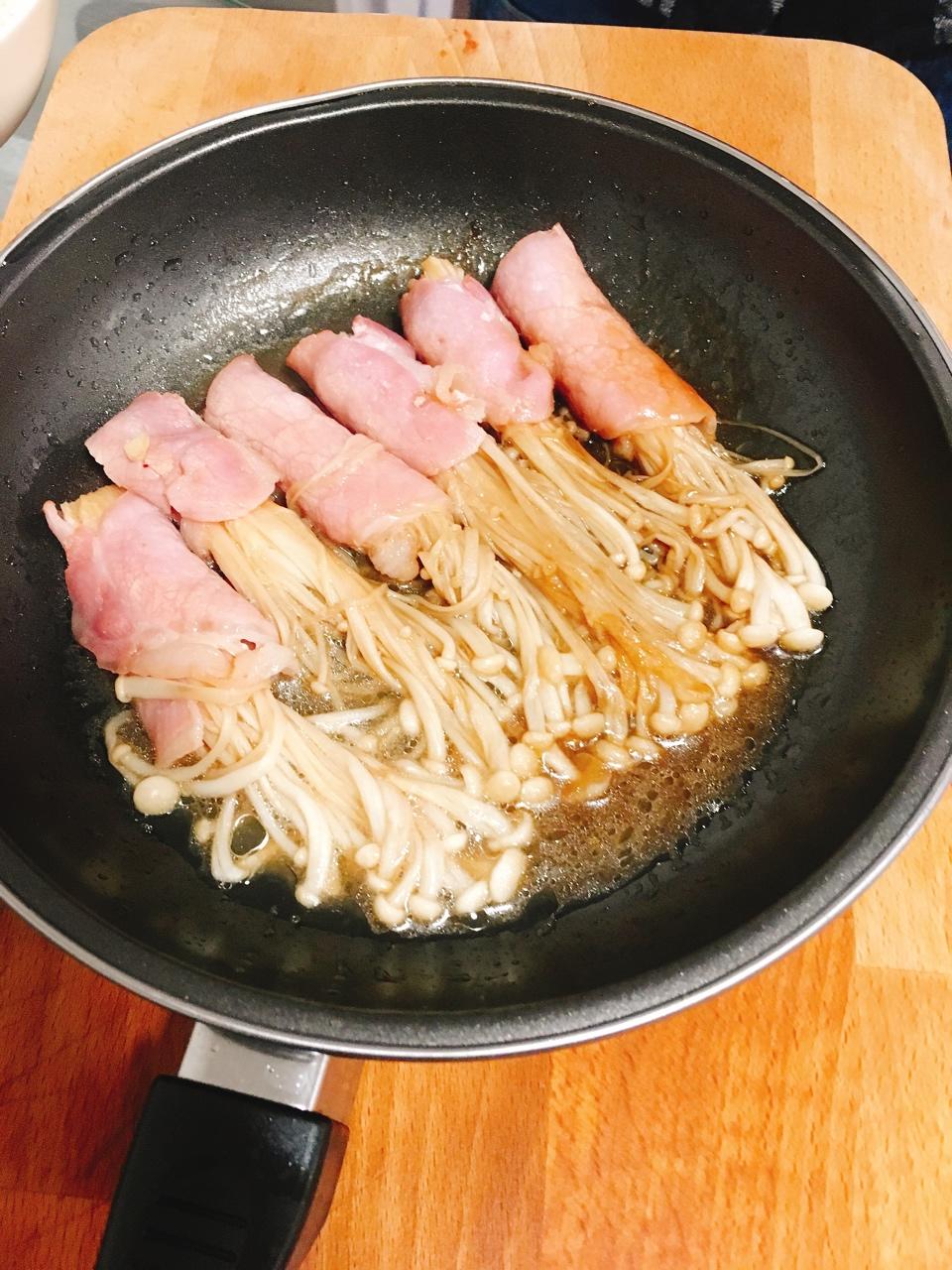 金针菇培根卷