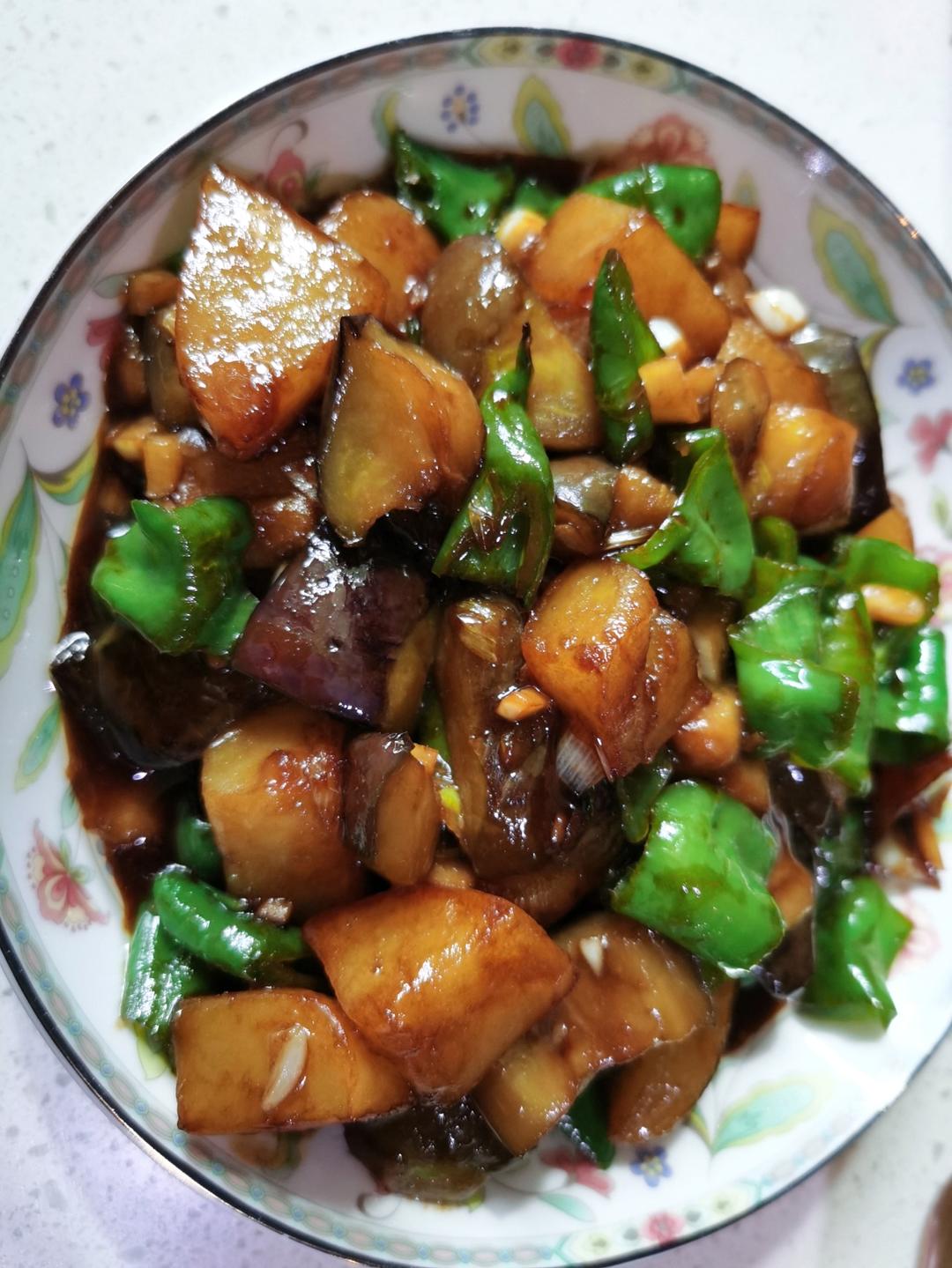 极简少油地三鲜