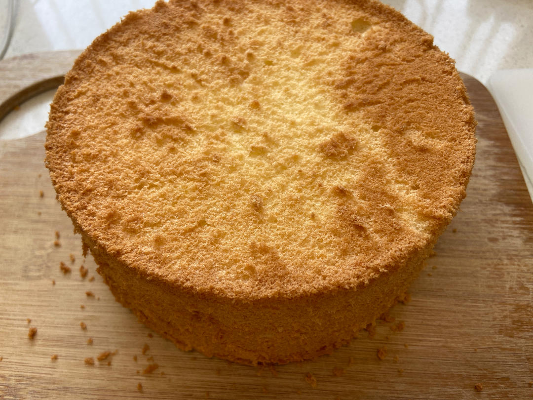 6寸戚风蛋糕零失败版