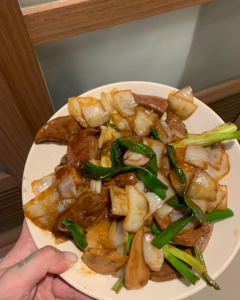 嫩炒猪肝