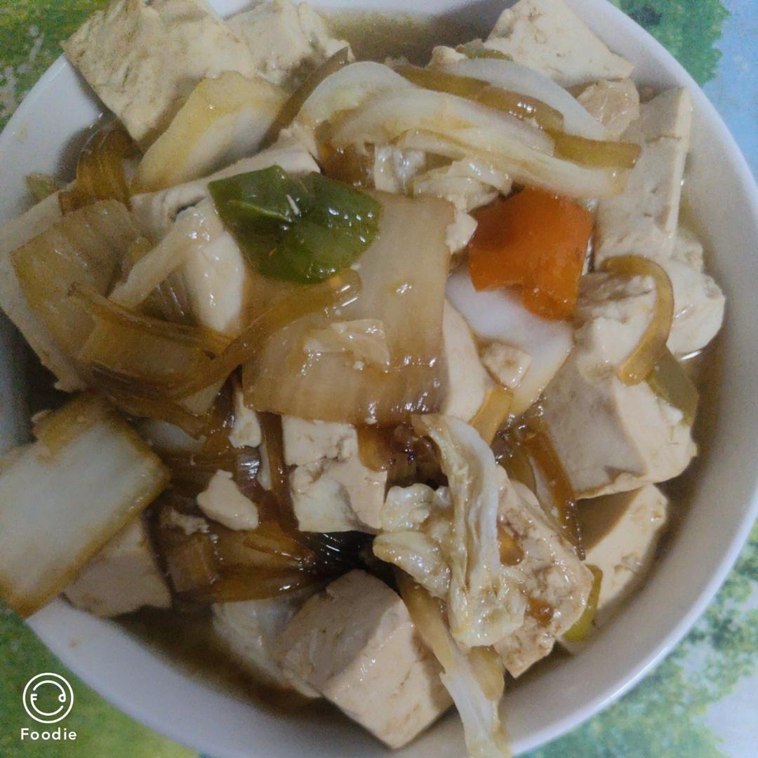 白菜豆腐这样做😋连汤汁都不剩🔅鲜美又美味