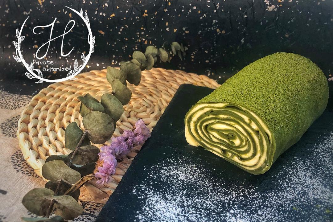 【抹茶毛巾卷】