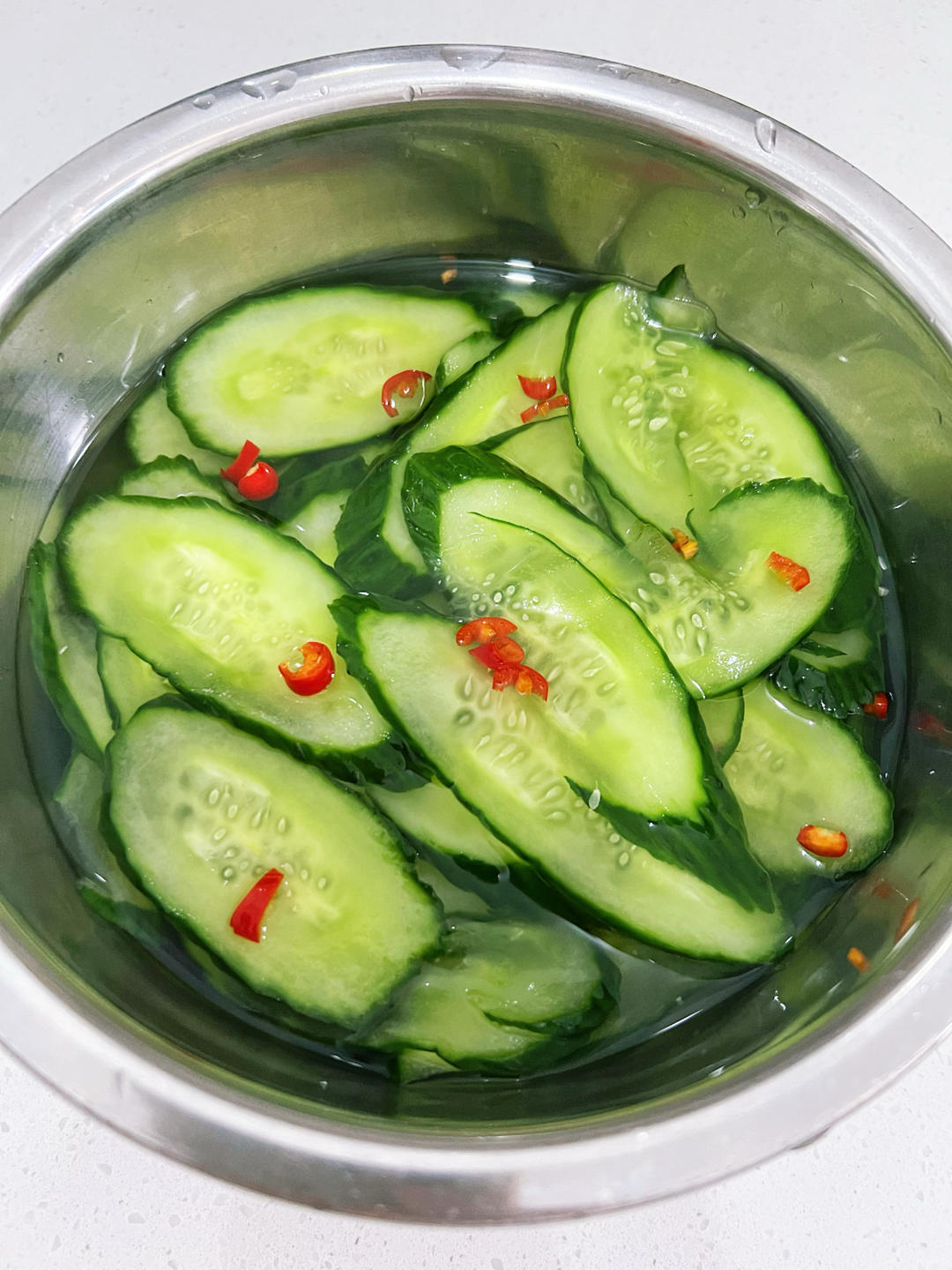 家庭版黄瓜酸的做法