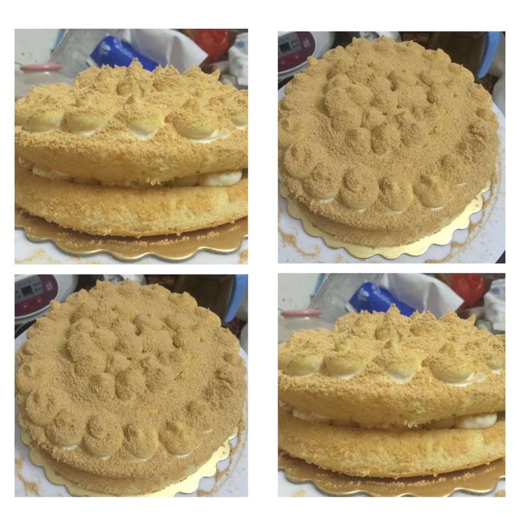 日式豆乳盒子蛋糕