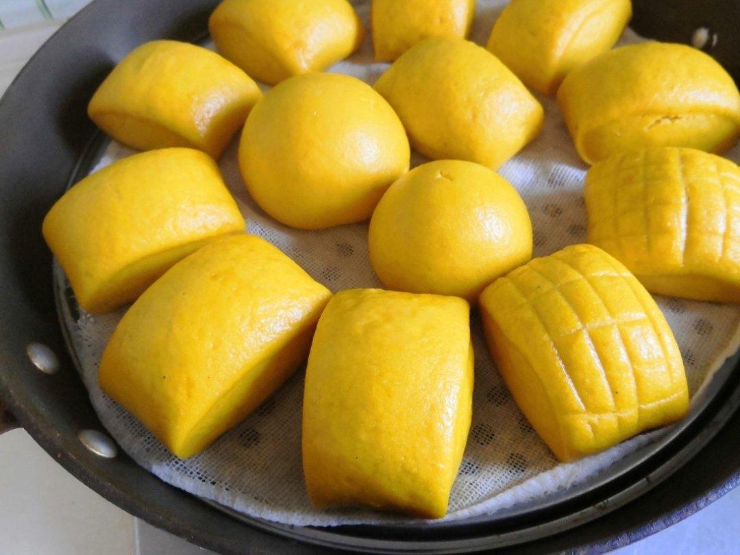 新手也可以--详解如何做出人见人爱、金黄的南瓜馒头