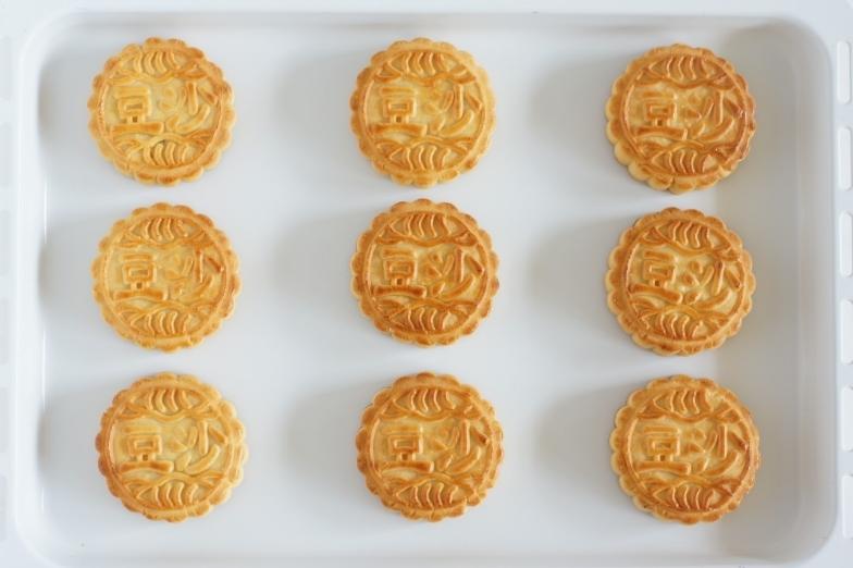 豆沙月饼（京式提浆皮，老式月饼）