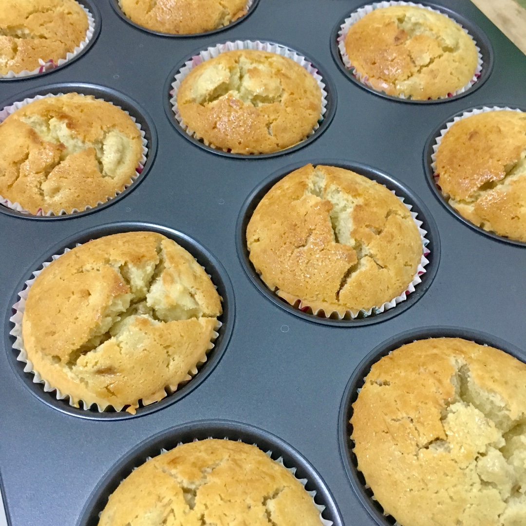 香蕉芝士玛芬蛋糕 Banana & Cream cheese Muffin