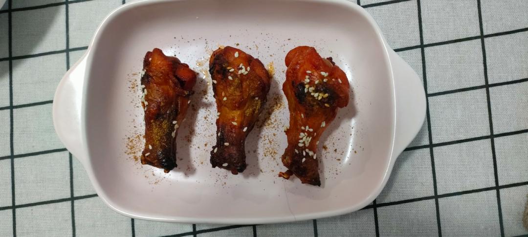 空气炸锅烤鸡腿，鲜嫩多汁