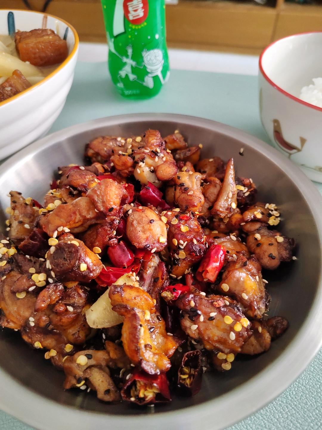 辣子鸡翅（空气炸锅）