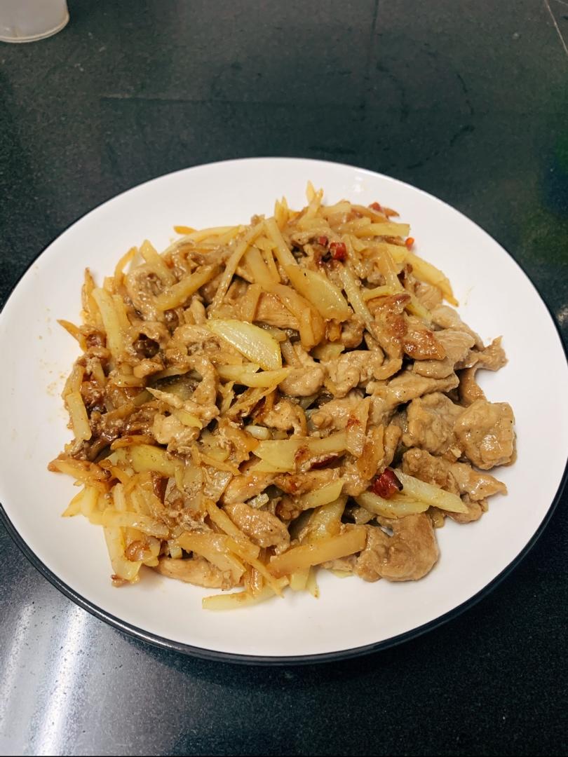 土豆炒肉丝-我家的下饭神器