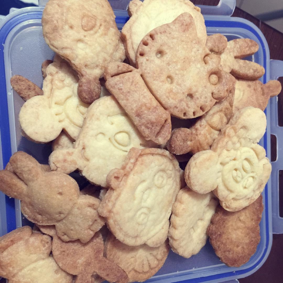 卡通黄油饼干