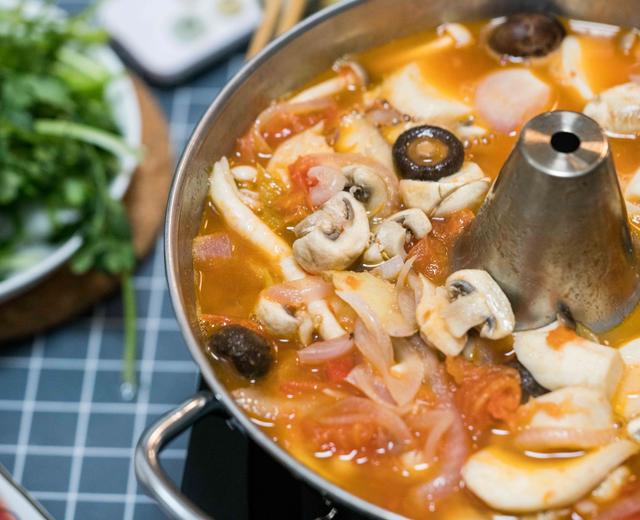 西红柿菌菇火锅汤底（原汁原味没有一点鸡精，不需要料包）健康生活每一天