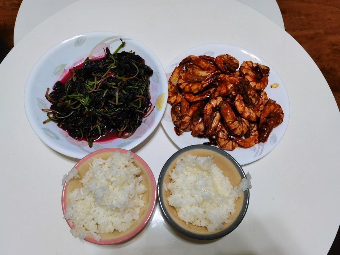 干烧大虾（黑虎虾）