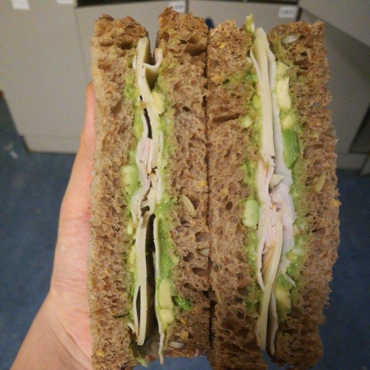 快手牛油果三明治