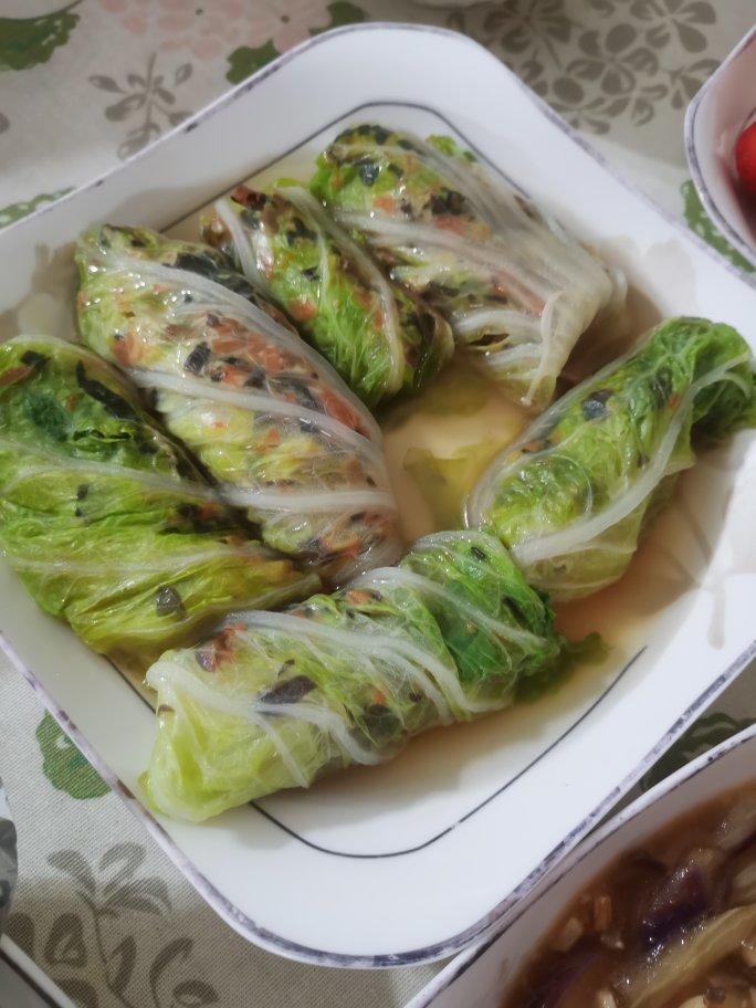 翡翠白菜卷