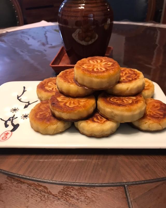 糯米红薯饼