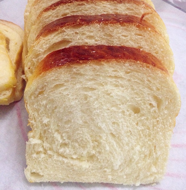 超级好吃的原味面包（面包机版）