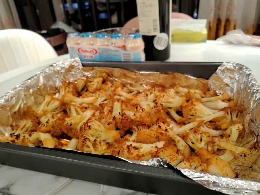 烤菜花（烤箱版）