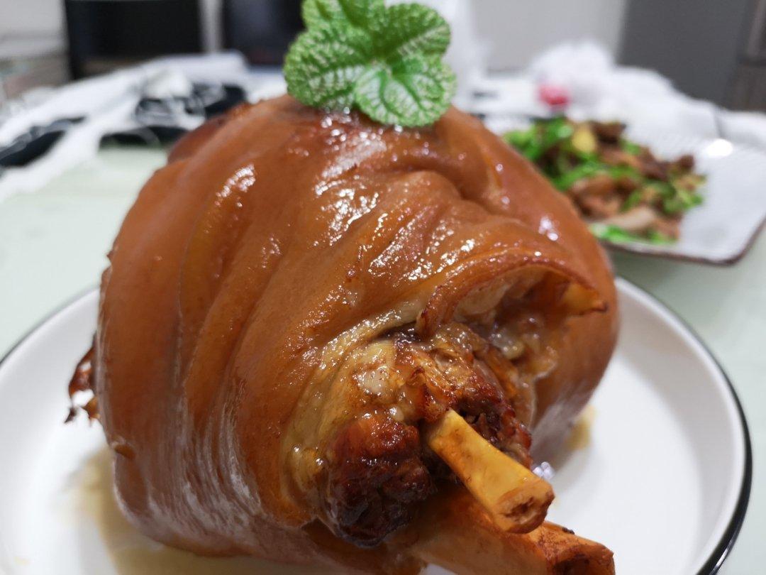 橙子皮熏肘子