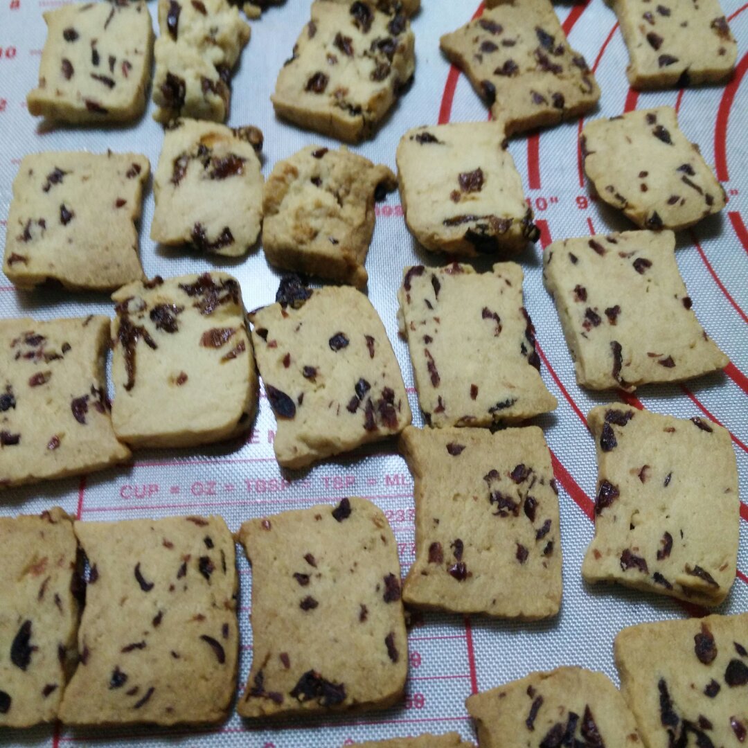 蔓越莓饼干--新手烘焙0压力 #皮黑森林#