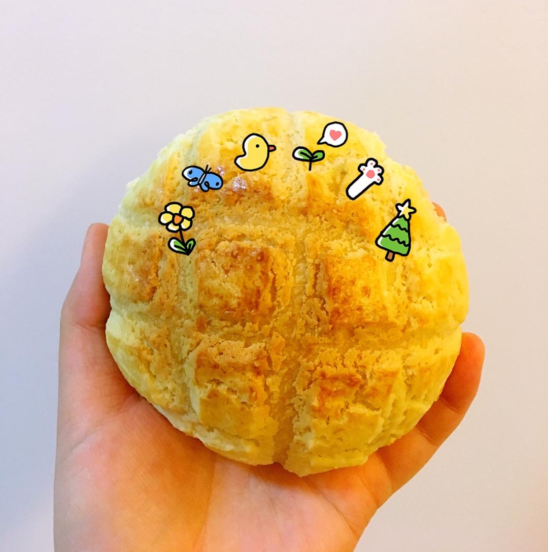 天然酵种菠萝油