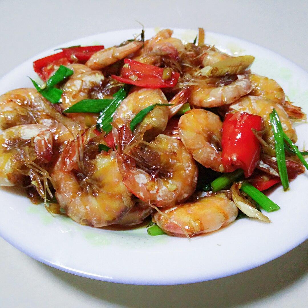 超级下饭甜甜虾