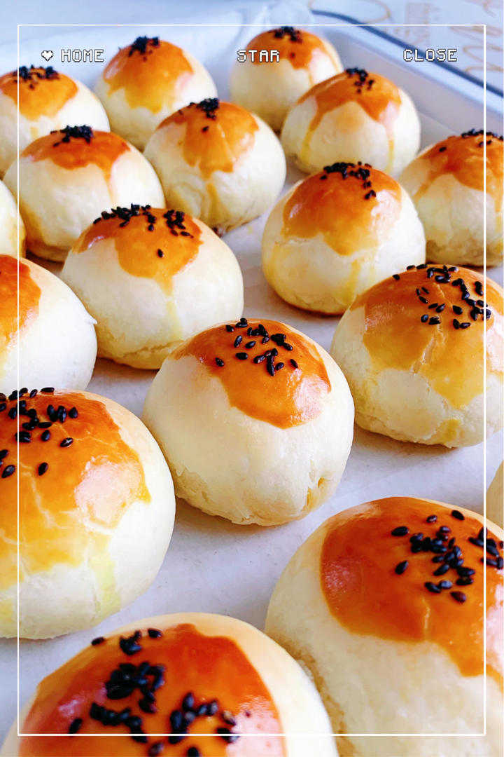 蛋黄酥（步骤超详细，新手适用）