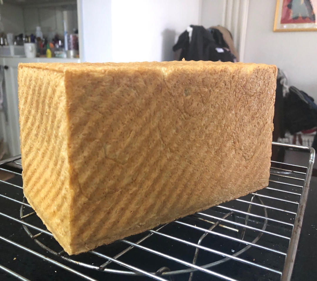 柔软的40%全麦吐司（直接法）