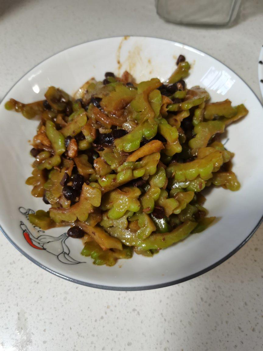 豆豉炒凉瓜