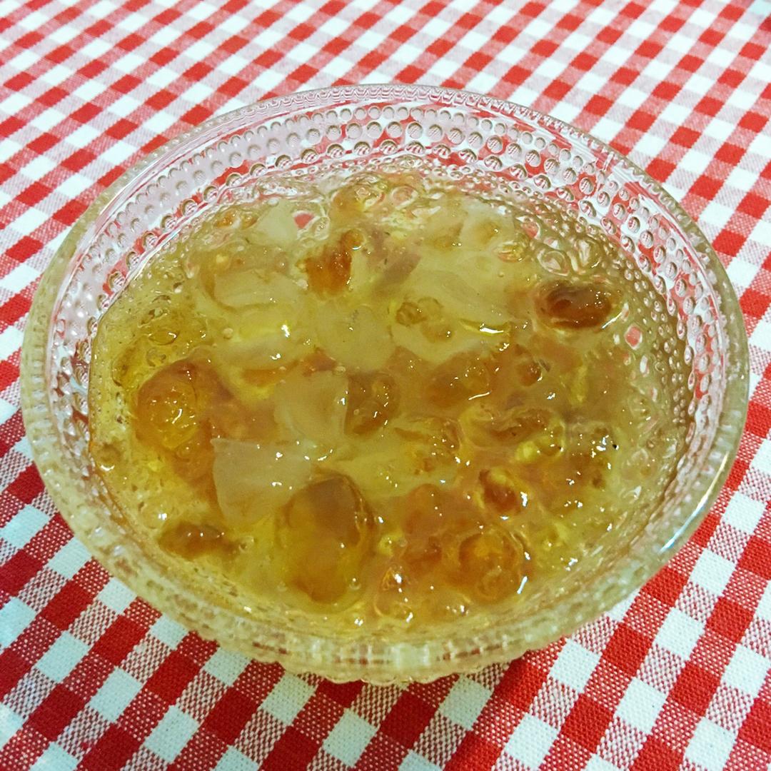 桃胶皂角米糖水