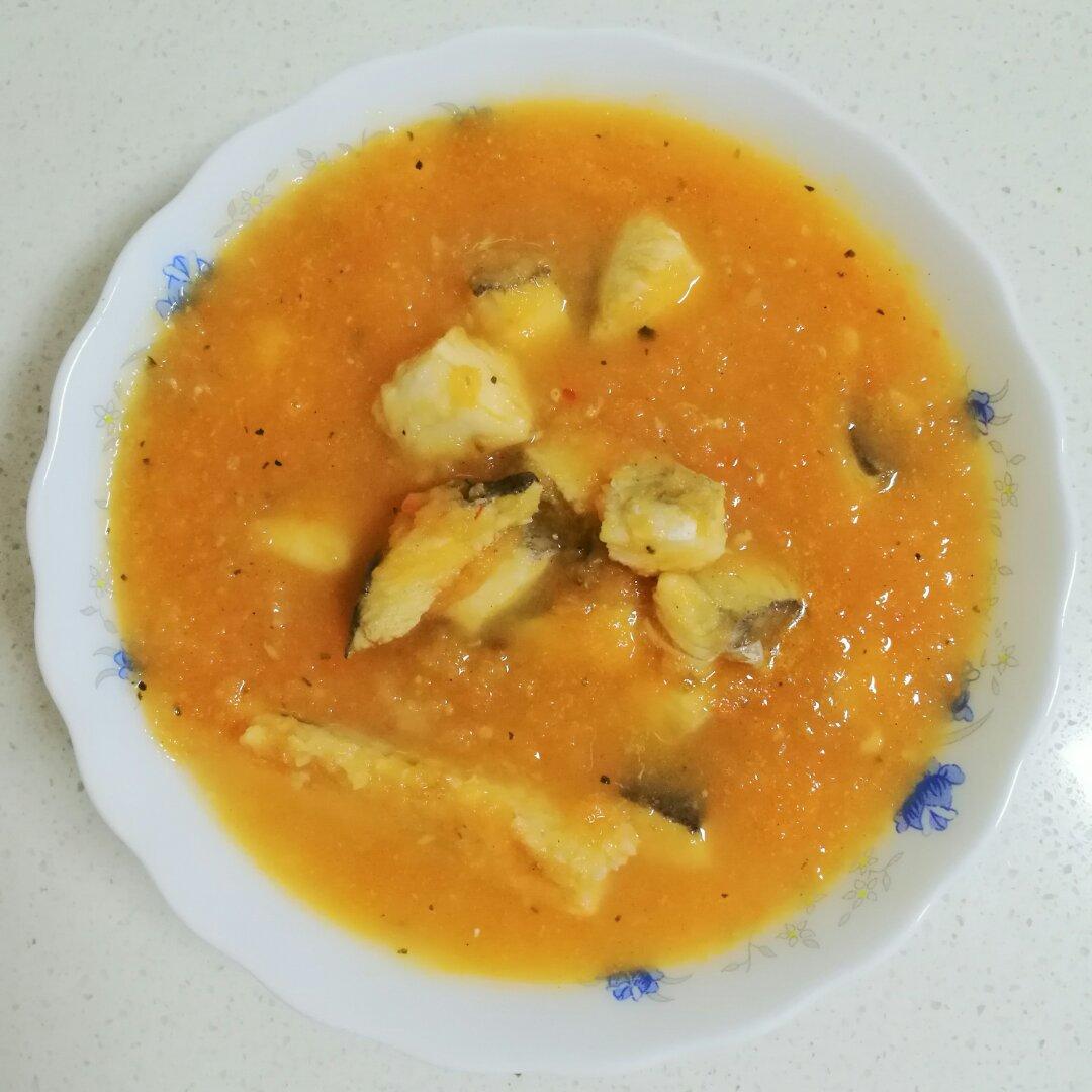 番茄鳕鱼浓汤