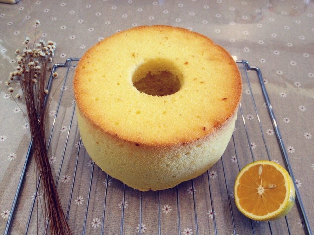 软嫩Q弹，橙香十足——香橙戚风