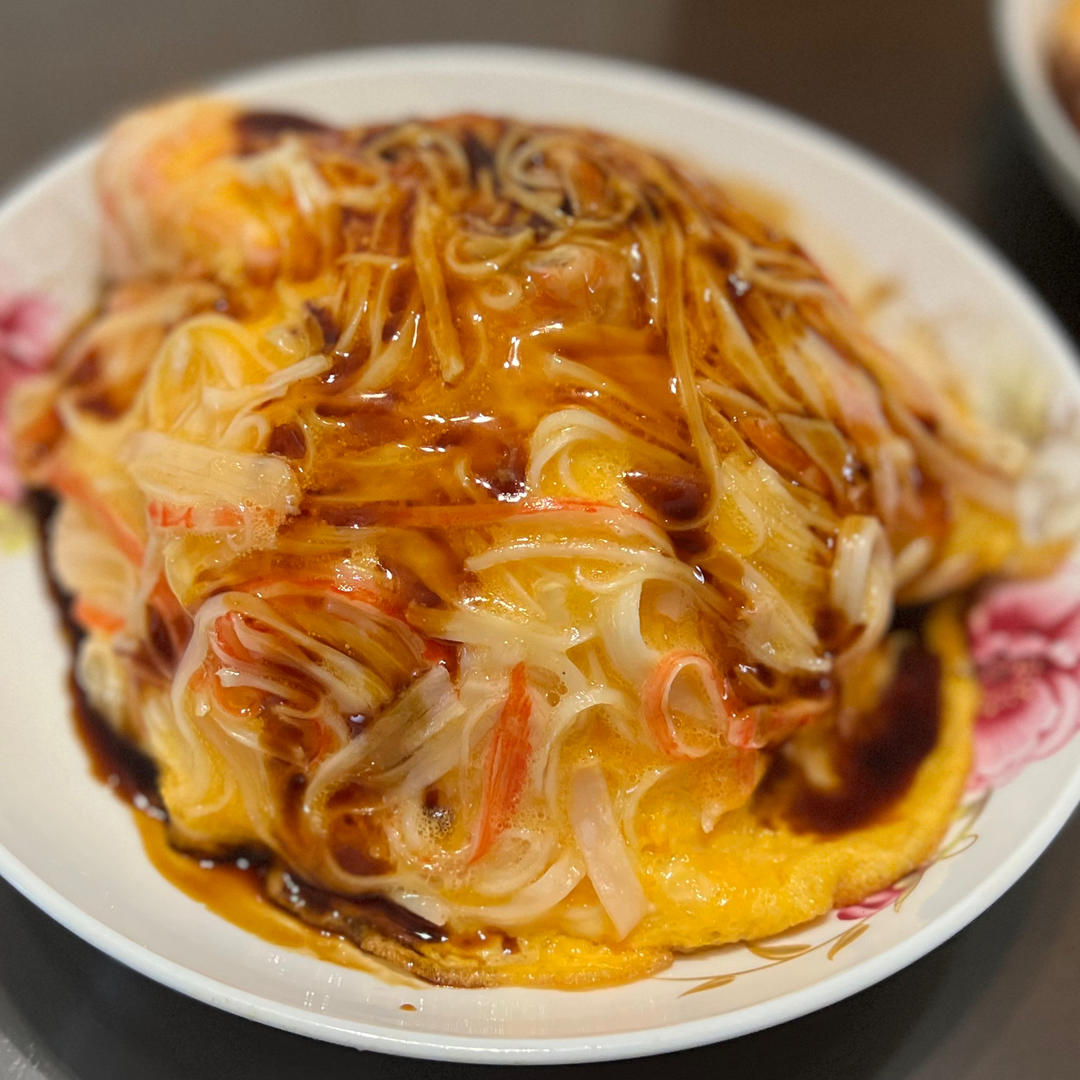 天津饭【蟹玉丼】蟹棒与鸡蛋的完美融合