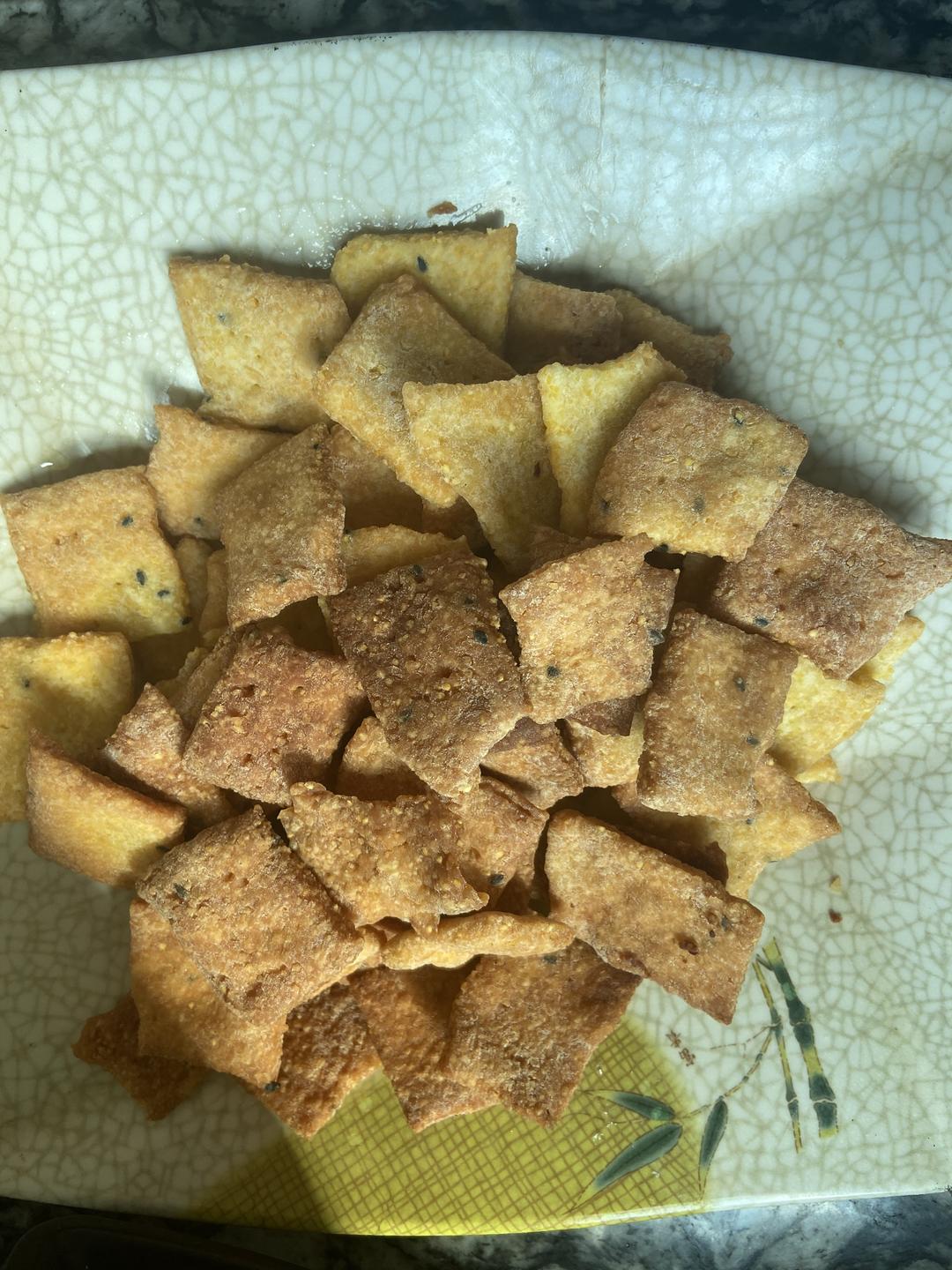 家庭版小米锅巴的做法