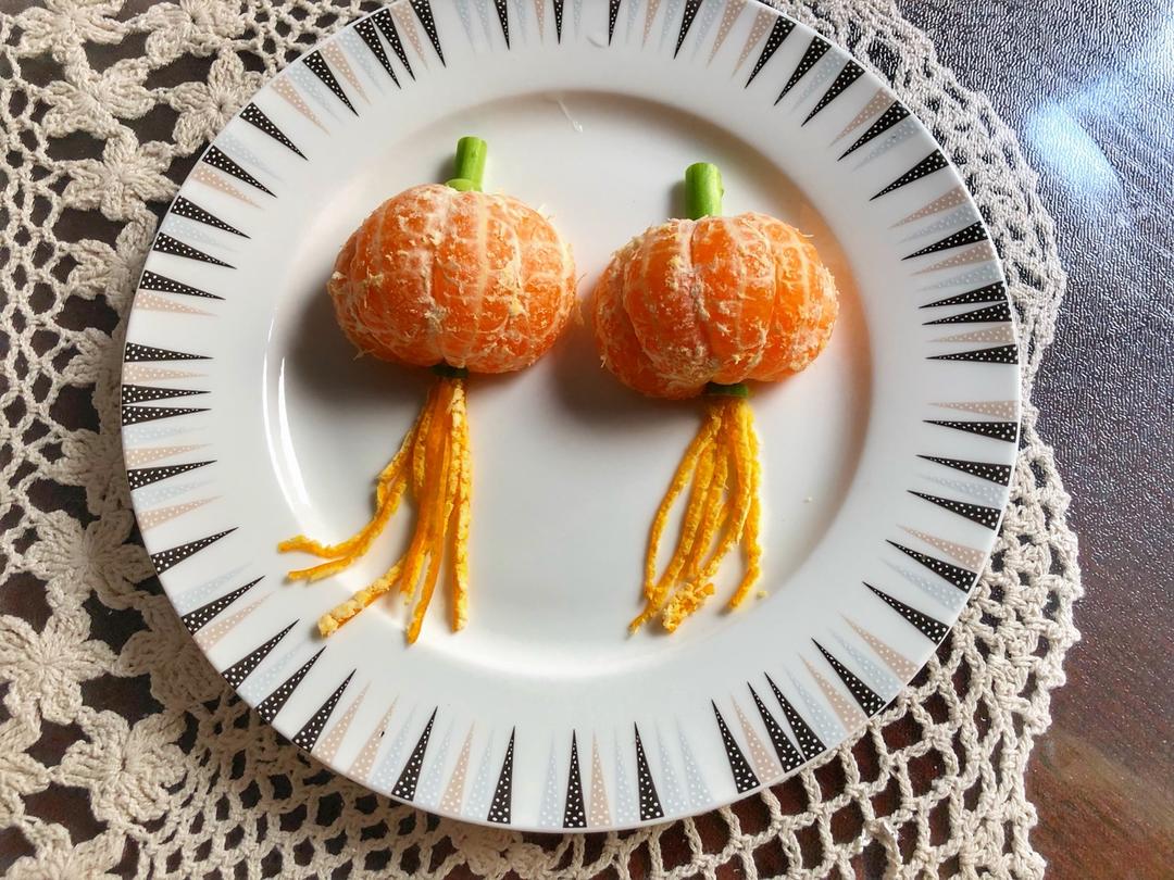 angelusli做的橘子小灯笼