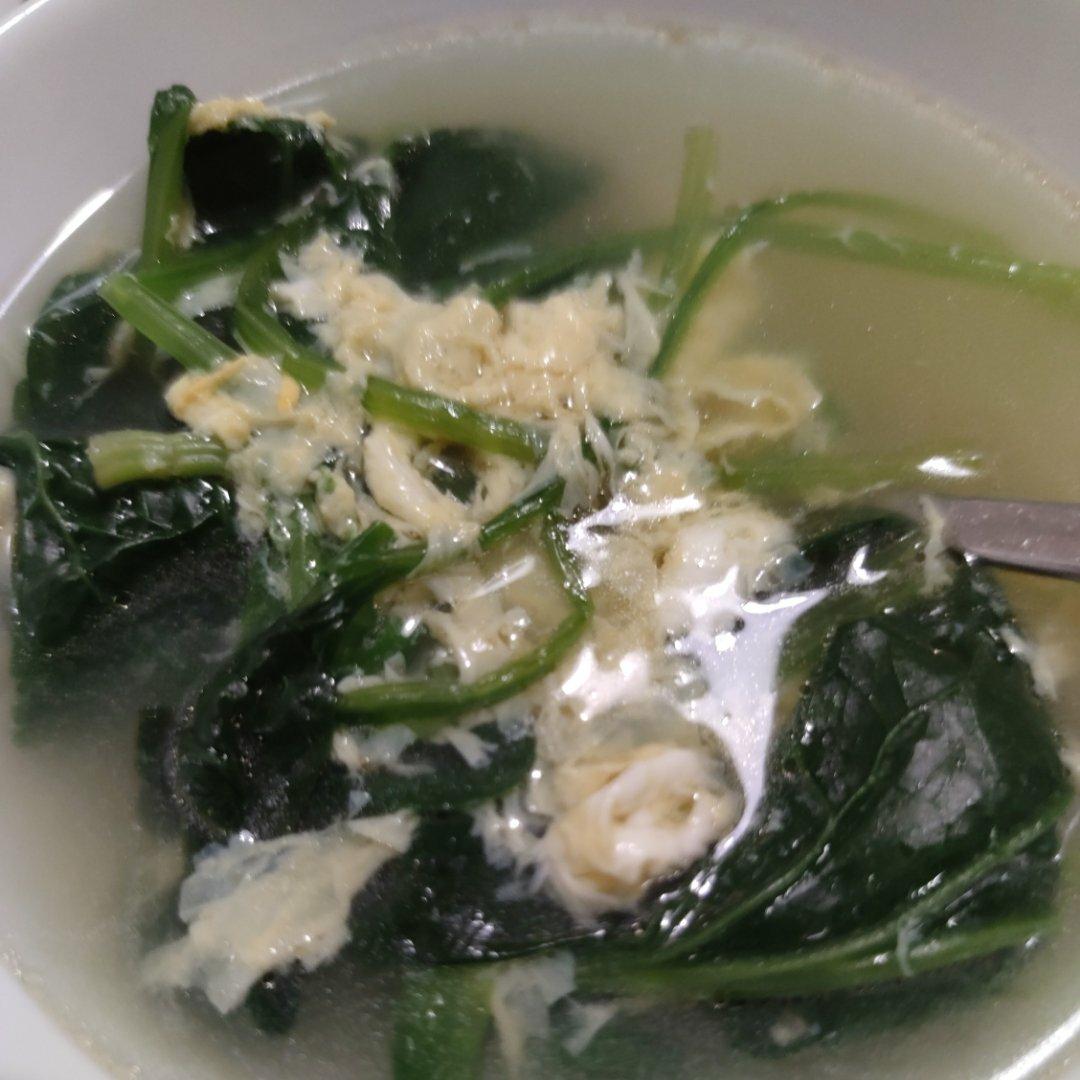 菠菜鸡蛋汤