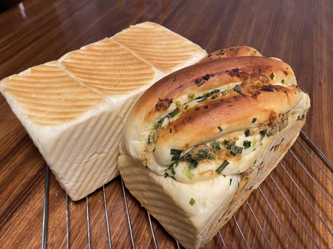 纯奶手撕吐司的做法 步骤1