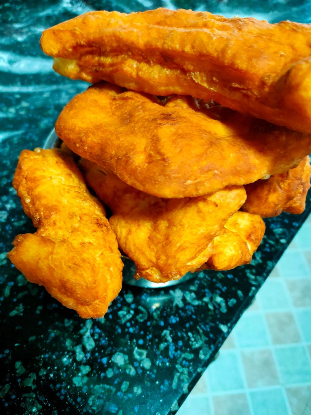 快手早餐～自制油条（酵母版，不含泡打粉、膨松剂）