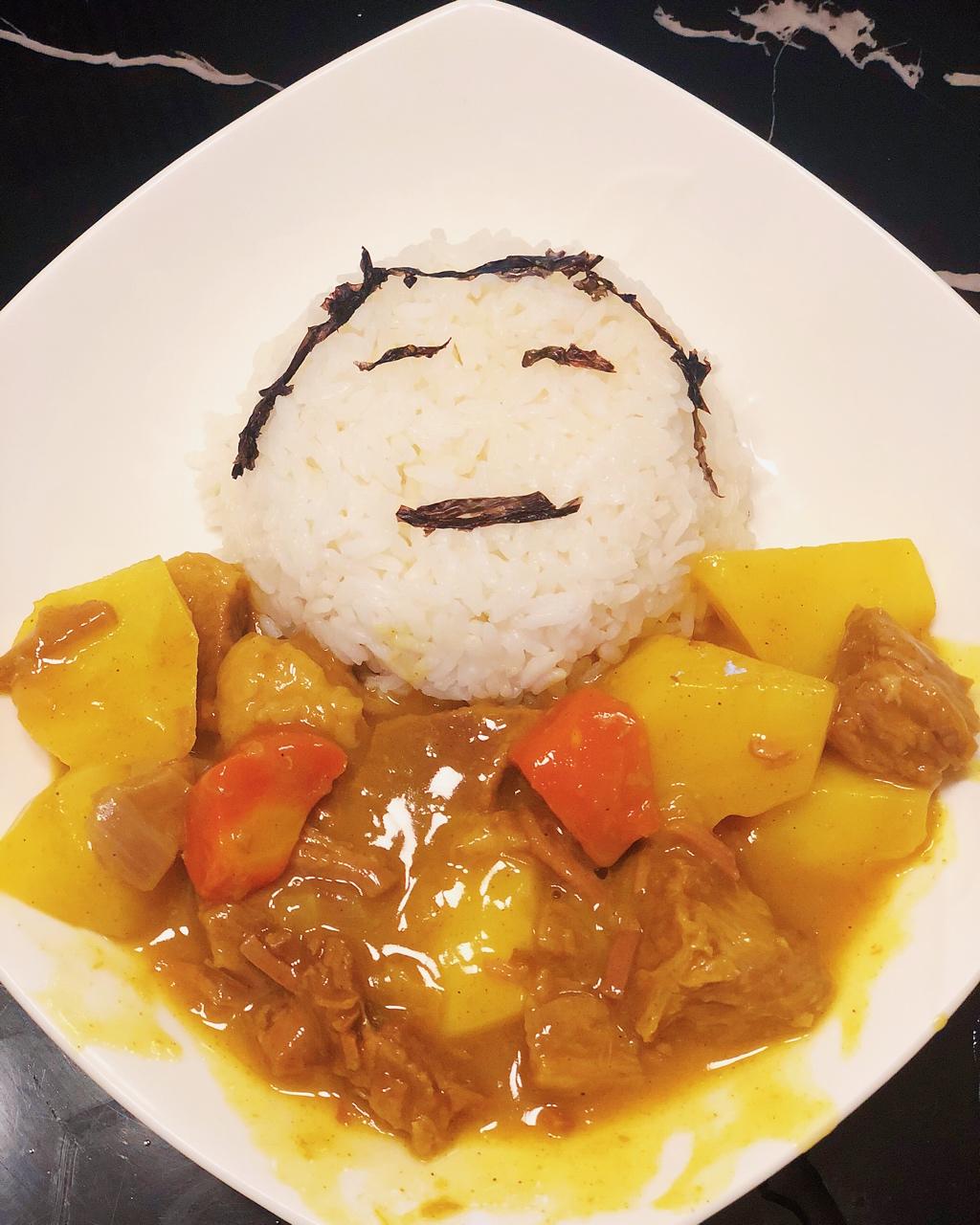 堂妈教你做咖喱牛肉饭