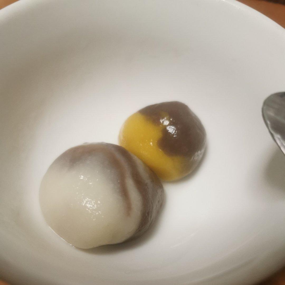 虎虎生威～虎纹汤圆