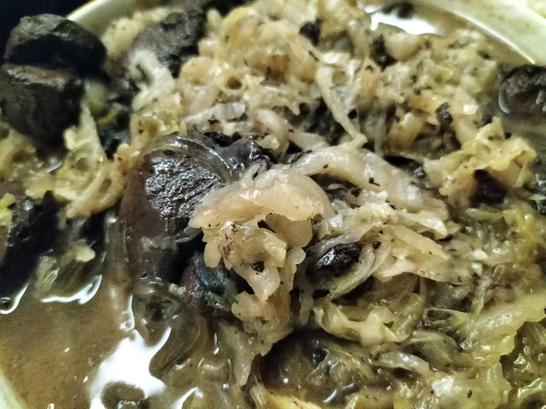 东北酸菜血肠