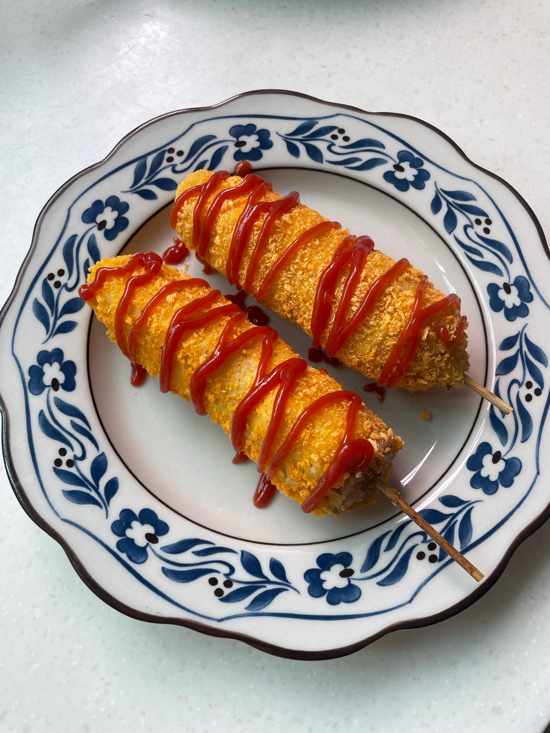 爆浆芝士火腿棒