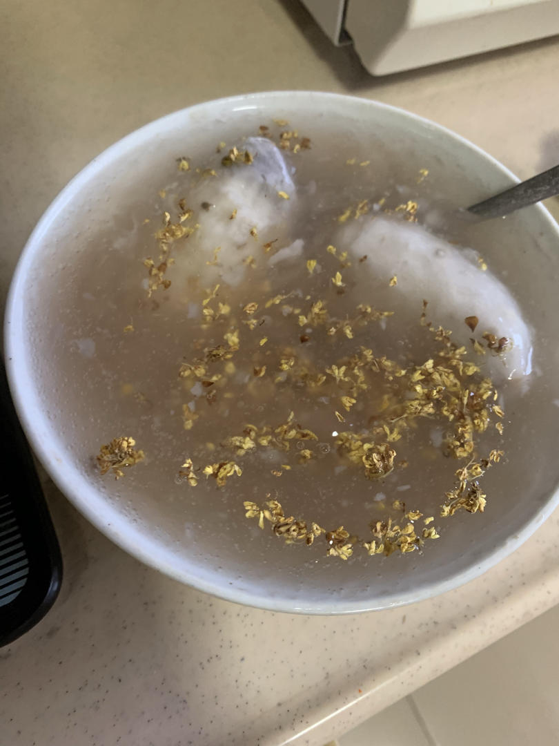 曼食慢语丨2021年夜饭-桂花藕粉糖芋苗