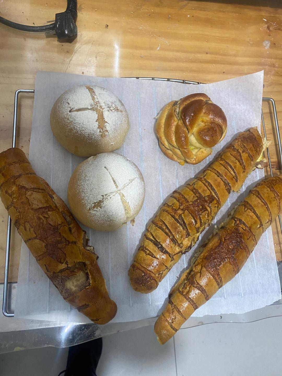 免揉法式脆皮小面包