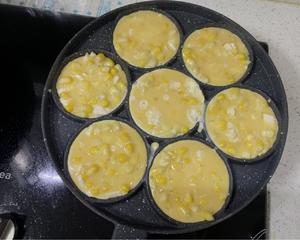 豆腐玉米粒蛋饼的做法 步骤5